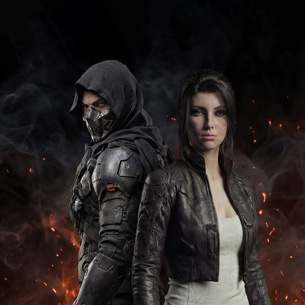 Binded Souls Game Logo