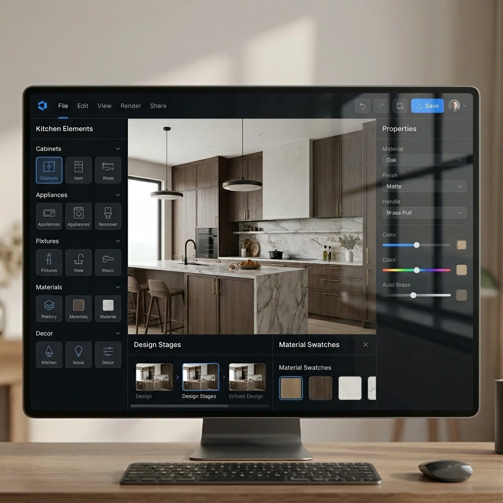 3D Kitchen Builder